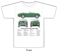 Austin Healey Sprite MkI 1958-61 T-shirt Front